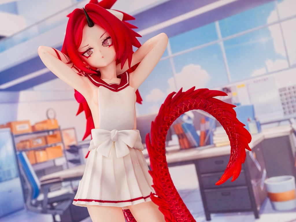 ガレージキット　ブルーアーカイブ　プラナ　白タイツ 塗装済完成品 プラナ 白タイツVer. ガレージキット ブルー