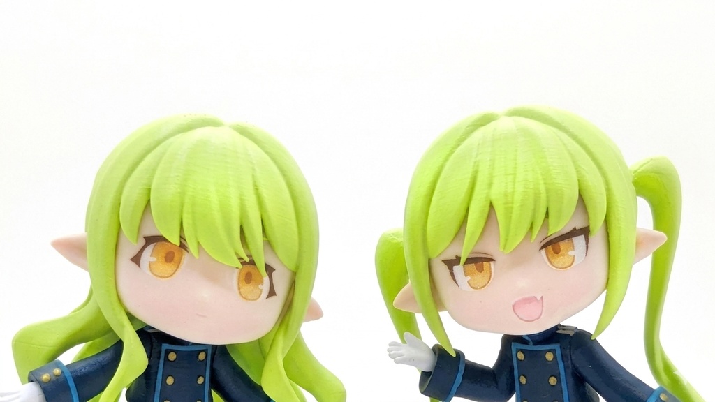 なでなで 橘ヒカリ & ノゾミ
