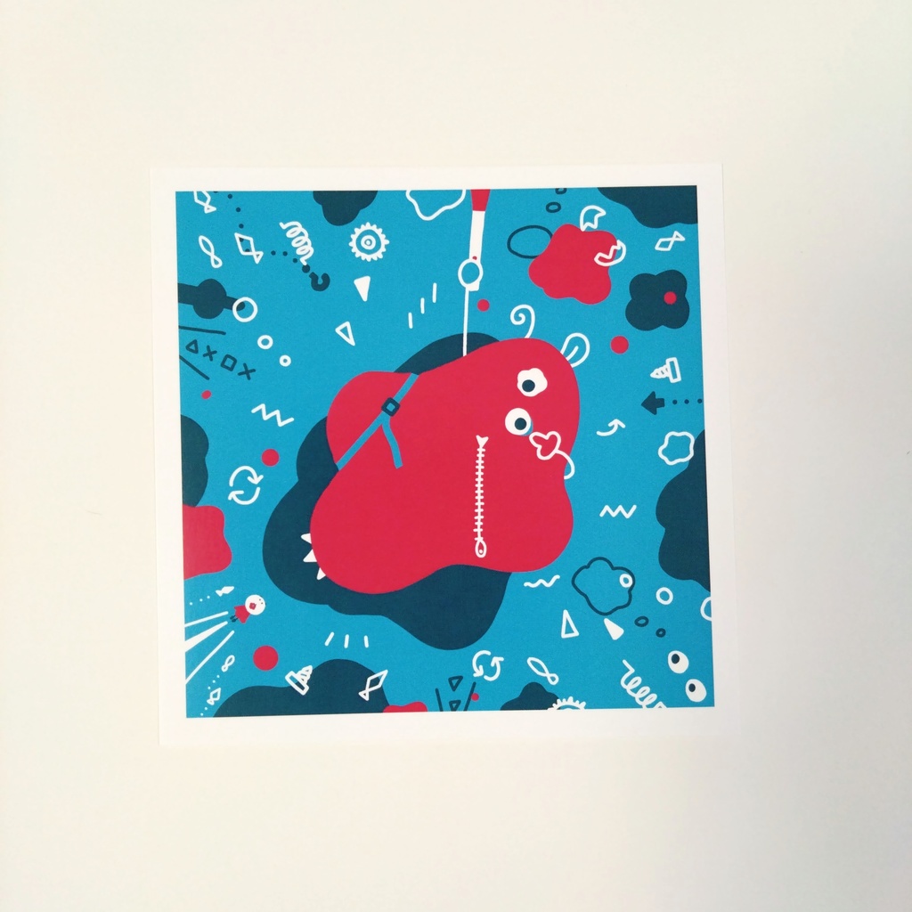 イラストカードセット / 有体