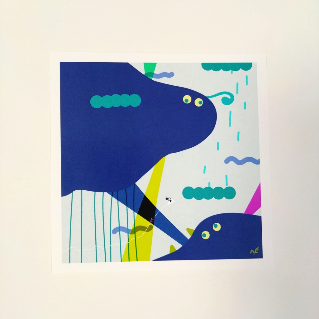 イラストカードセット / 有体