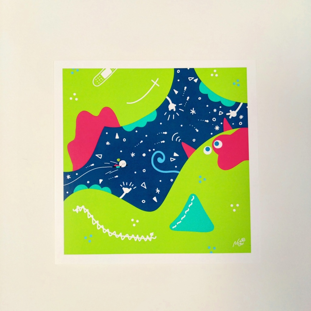 イラストカードセット / 有体