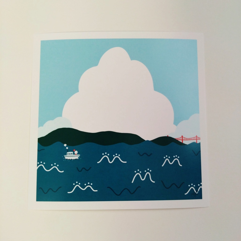 イラストカードセット / 晩夏