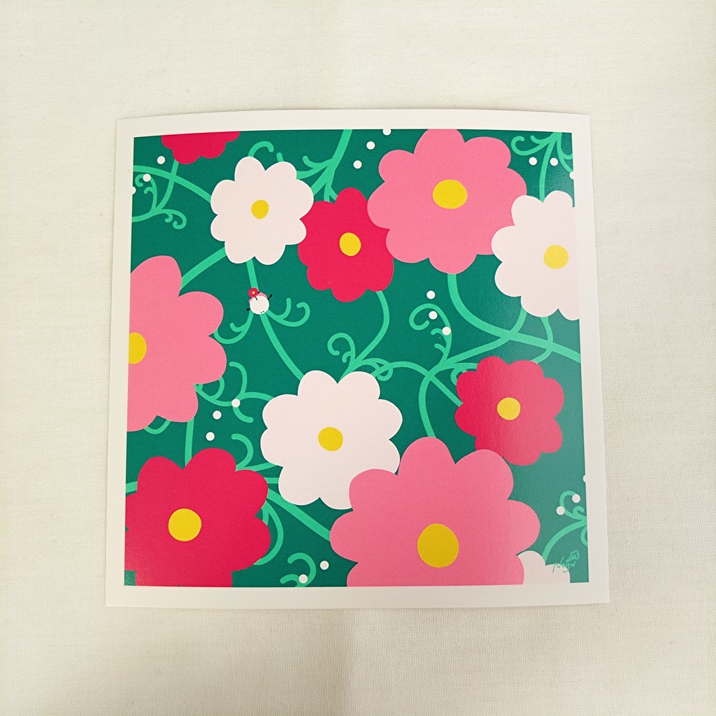 イラストカードセット / 晩秋