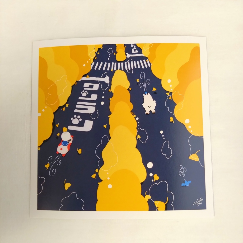 イラストカードセット / 初冬