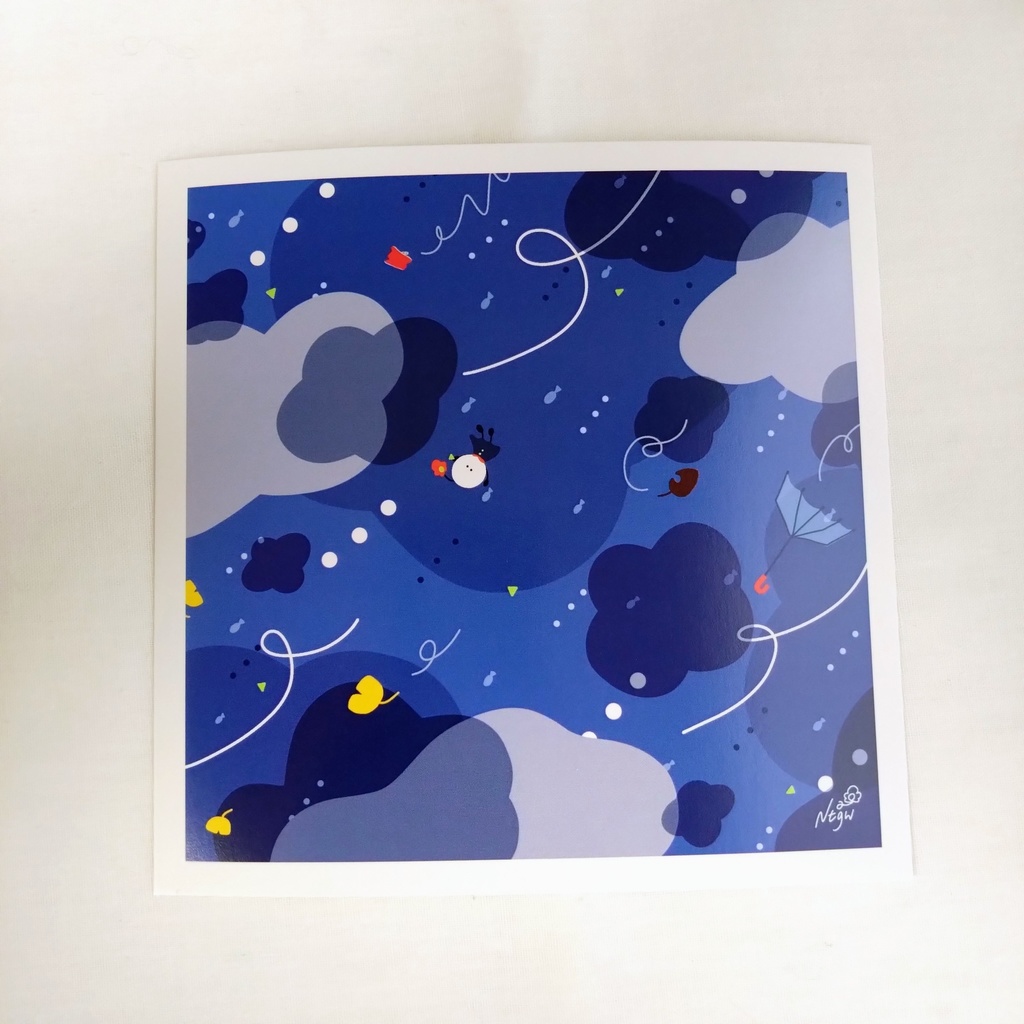 イラストカードセット / 初冬