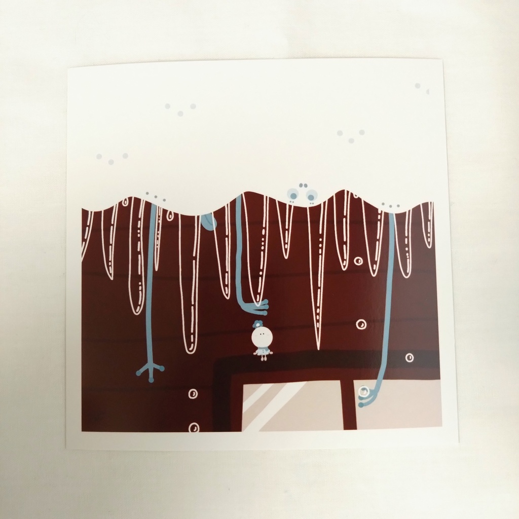 イラストカードセット / 晩冬