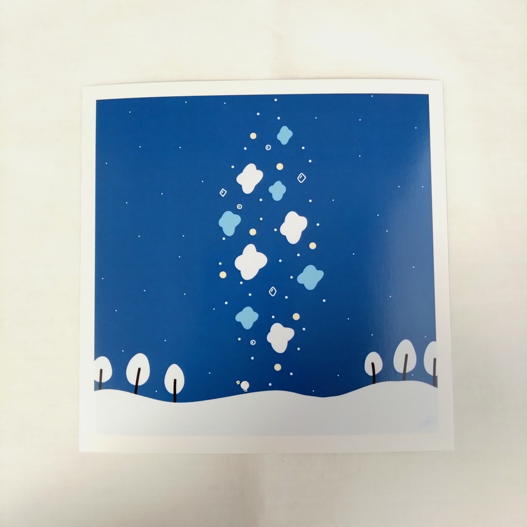 イラストカードセット / 晩冬