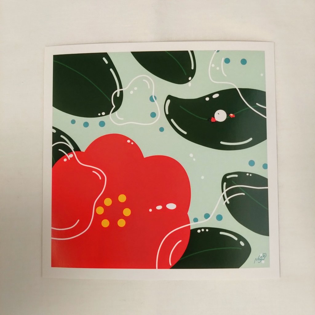 イラストカードセット / 晩冬