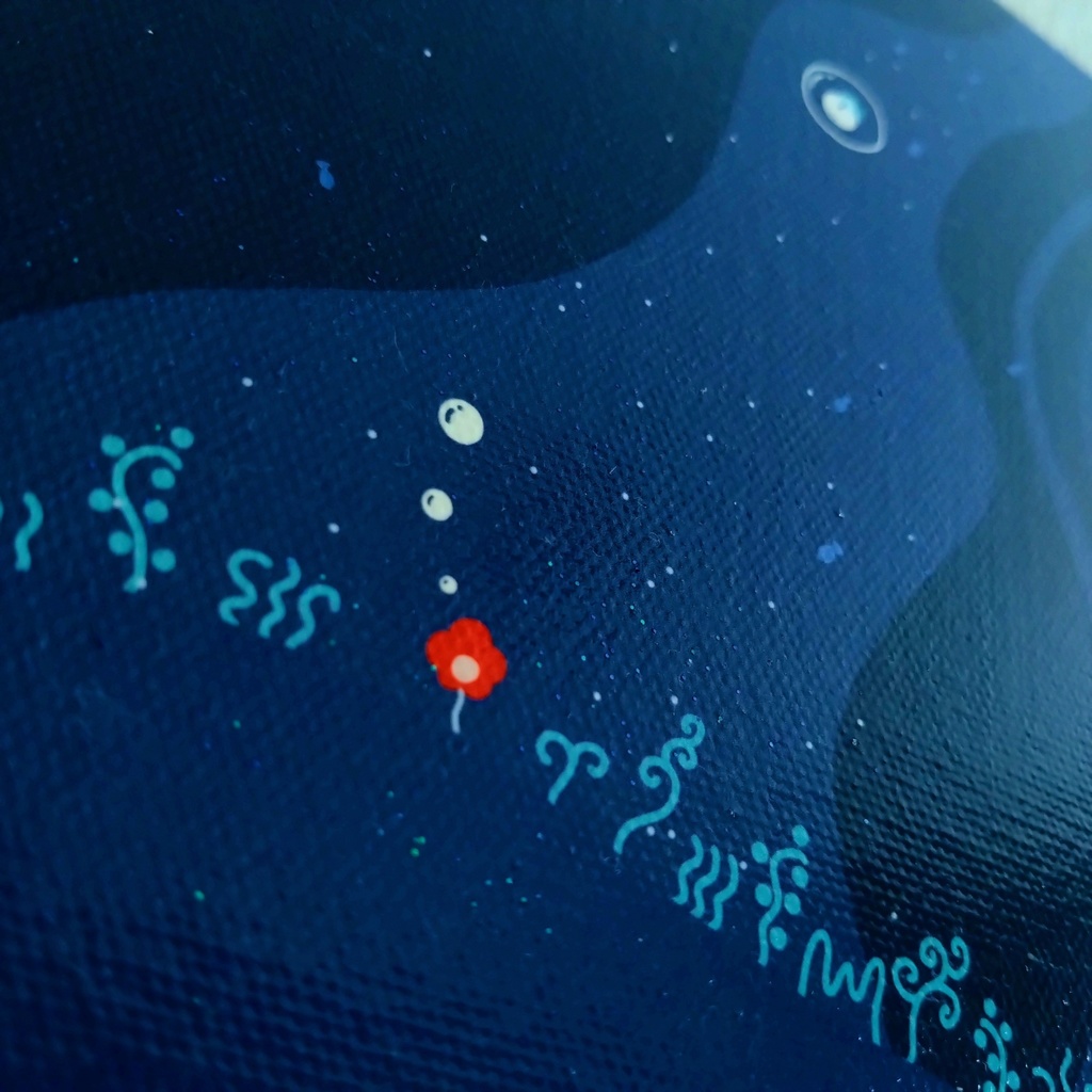 海底ニ、一輪。