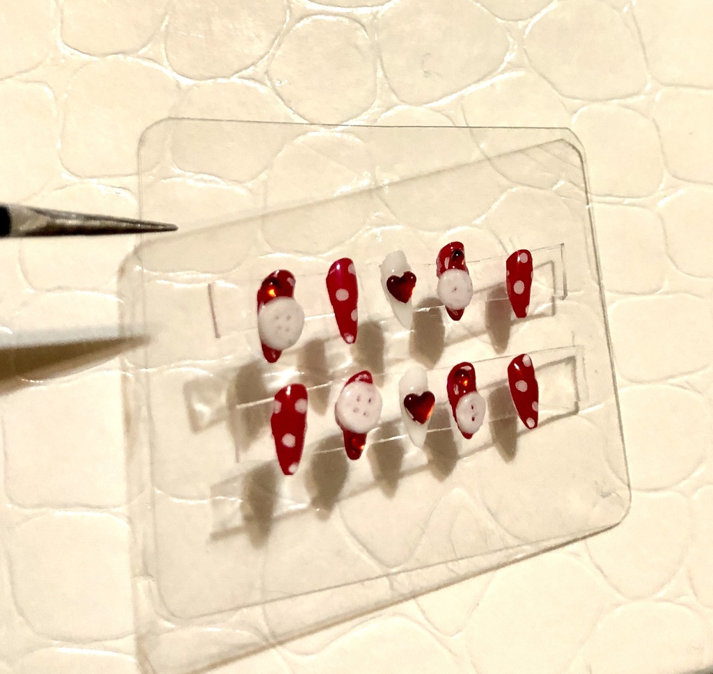 NO-8 ドール付け爪