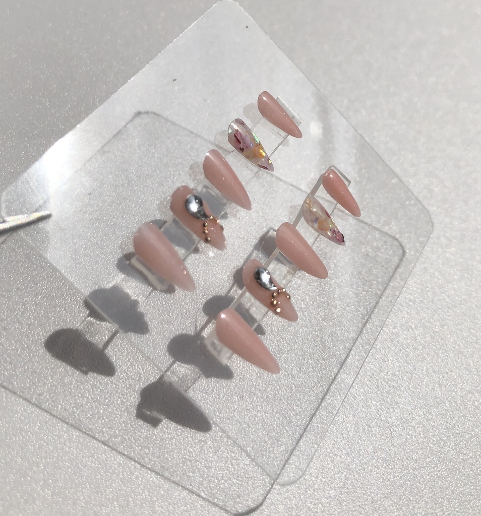 匿名発送ドール付け爪　10本＋予備2本