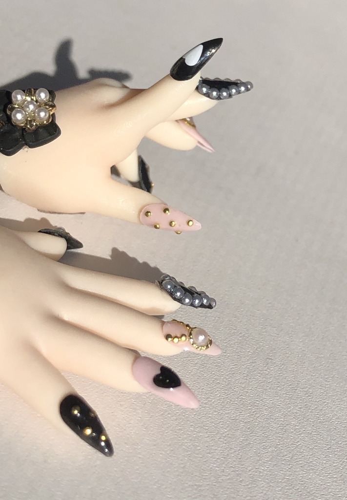 NO-19 ドールネイルチップ アクセサリーデザイン