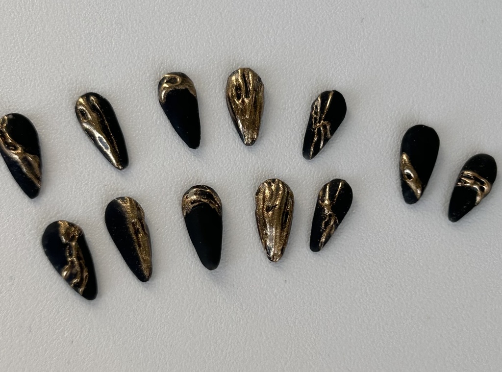 No-24 ドール用マットブラックミラーデザイン