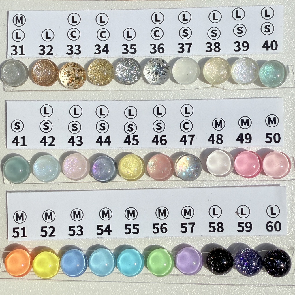 匿名発送選べるカラーチップ