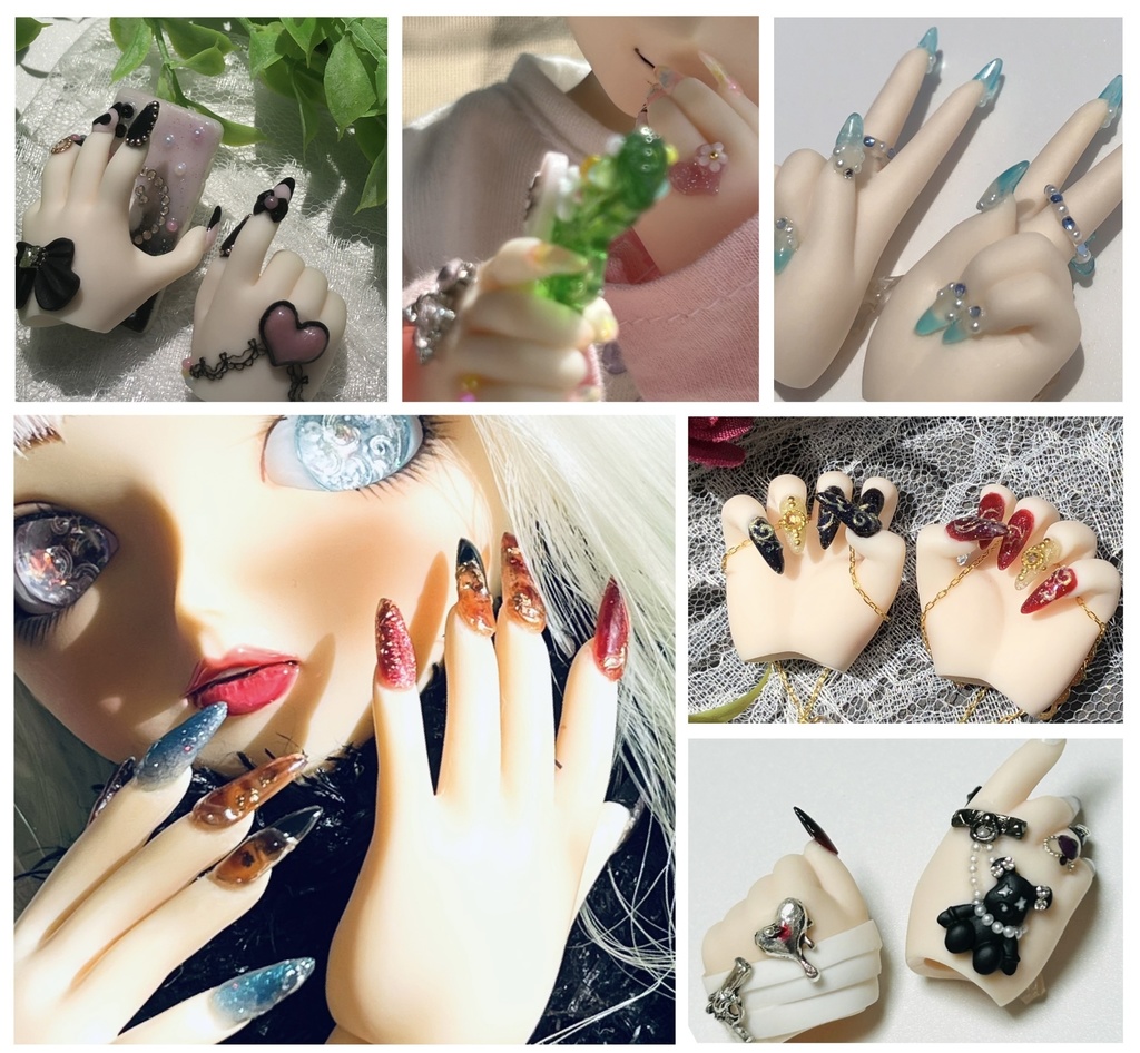 オーダーネイルハンド/ハンドパーツご購入必須