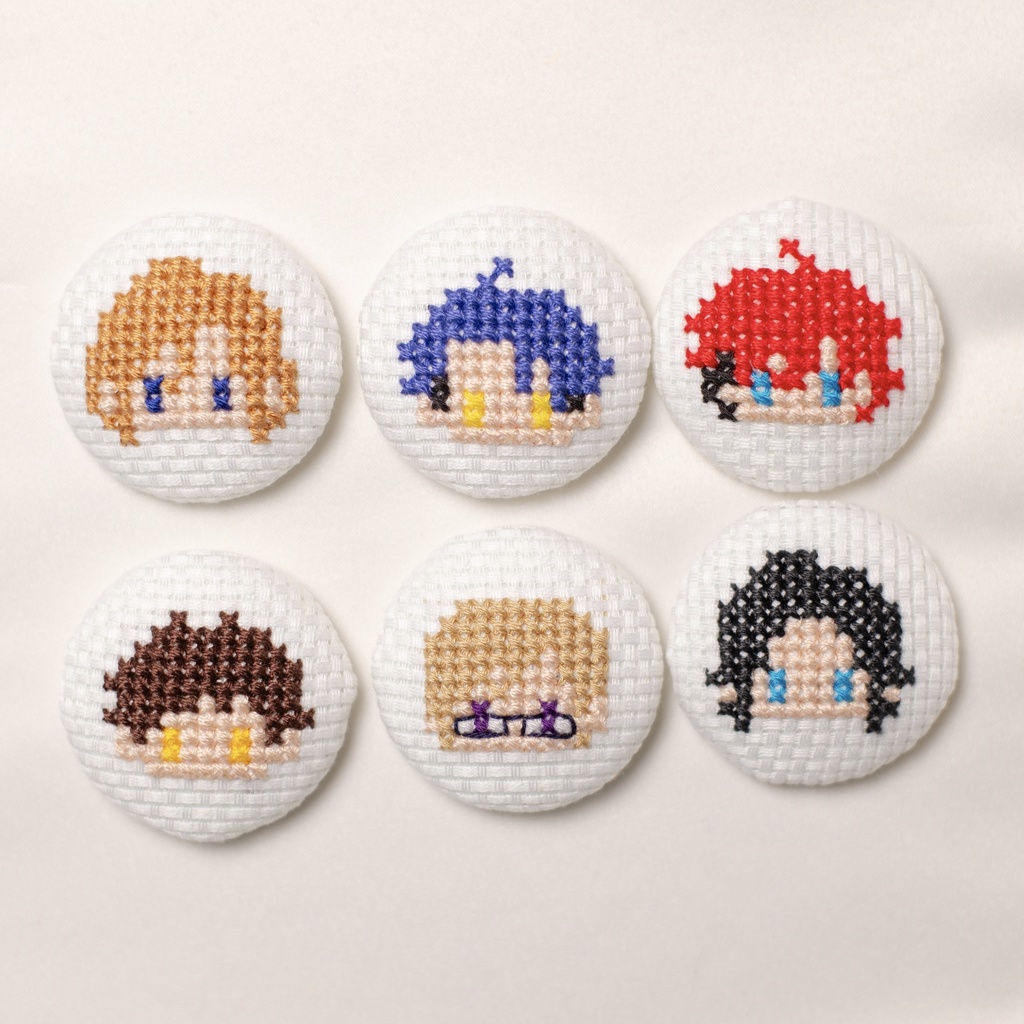 A3! 秋組 刺繍ブローチ