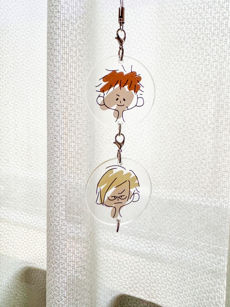 つながるアクリルキーチャーム(春・夏)