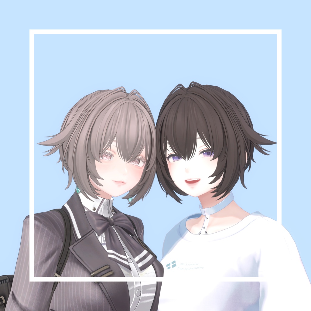 平成前下がりショートヘア / HeiseiMaesagariShortHair