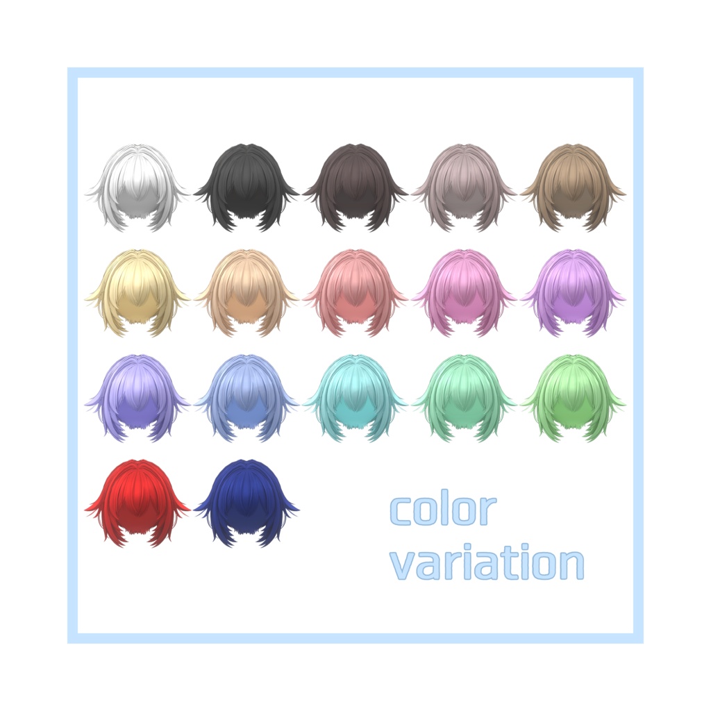 平成前下がりショートヘア / HeiseiMaesagariShortHair