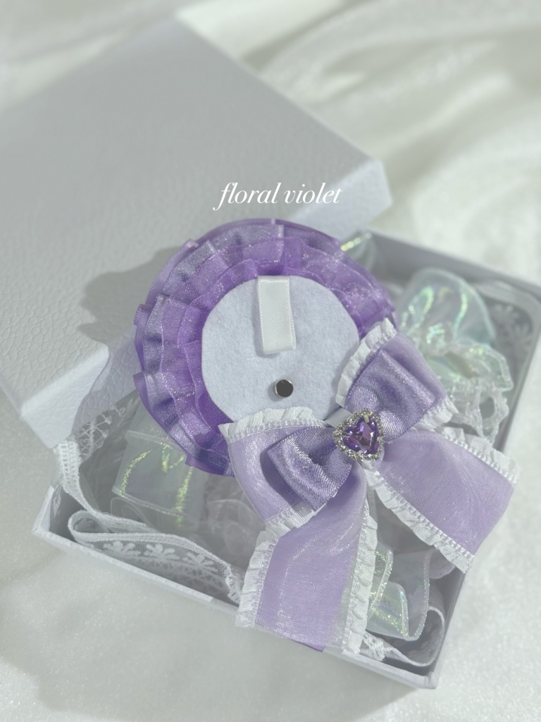 Fairy Ribbon Rosette(57mm缶バッジ用)