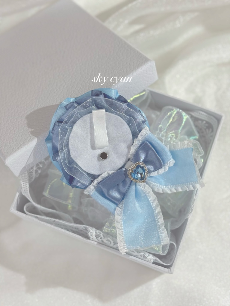 Fairy Ribbon Rosette(57mm缶バッジ用)