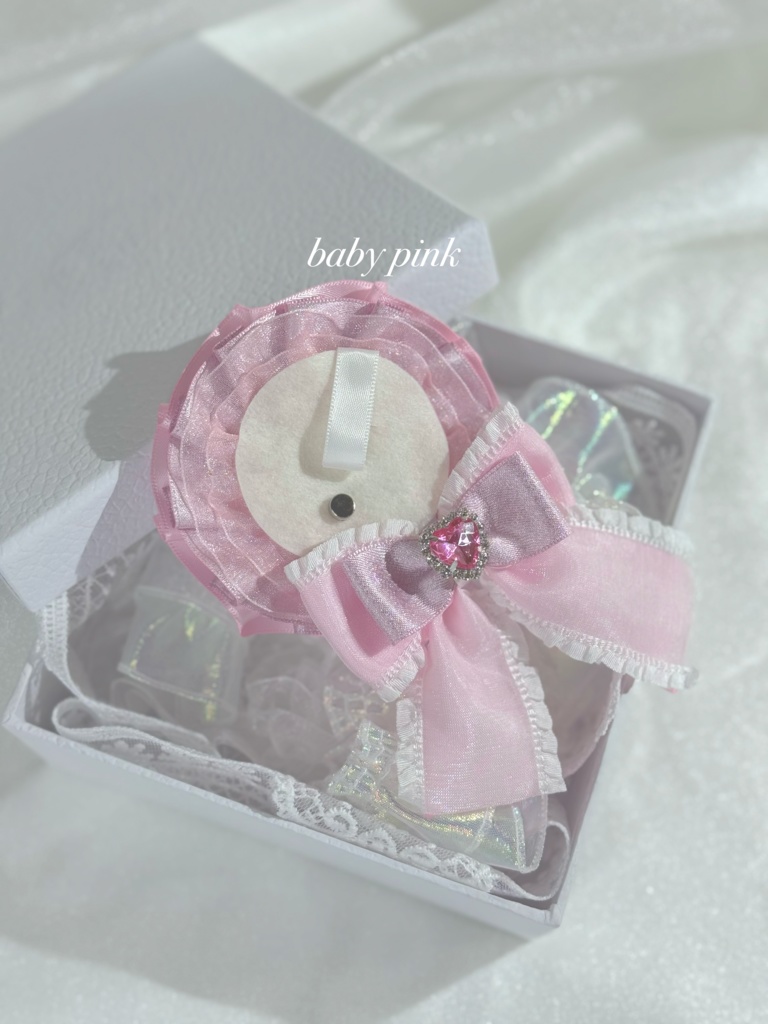 Fairy Ribbon Rosette(57mm缶バッジ用)