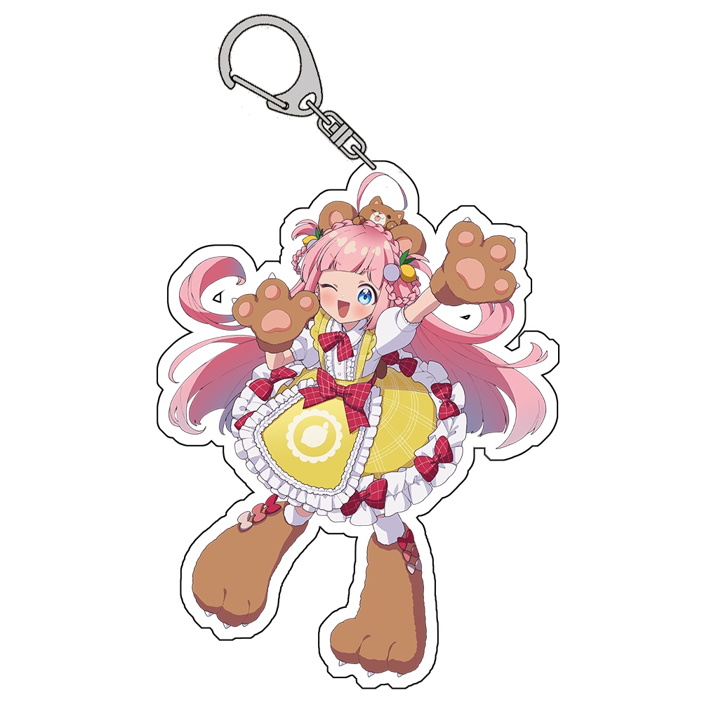 アニメ風アクリルキーホルダー