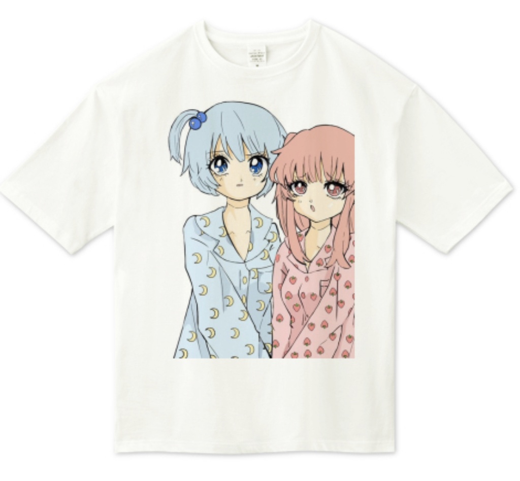 エモエモ ビックシルエットtシャツ るうずちゃんのお店 月羽珠公式通販 Booth