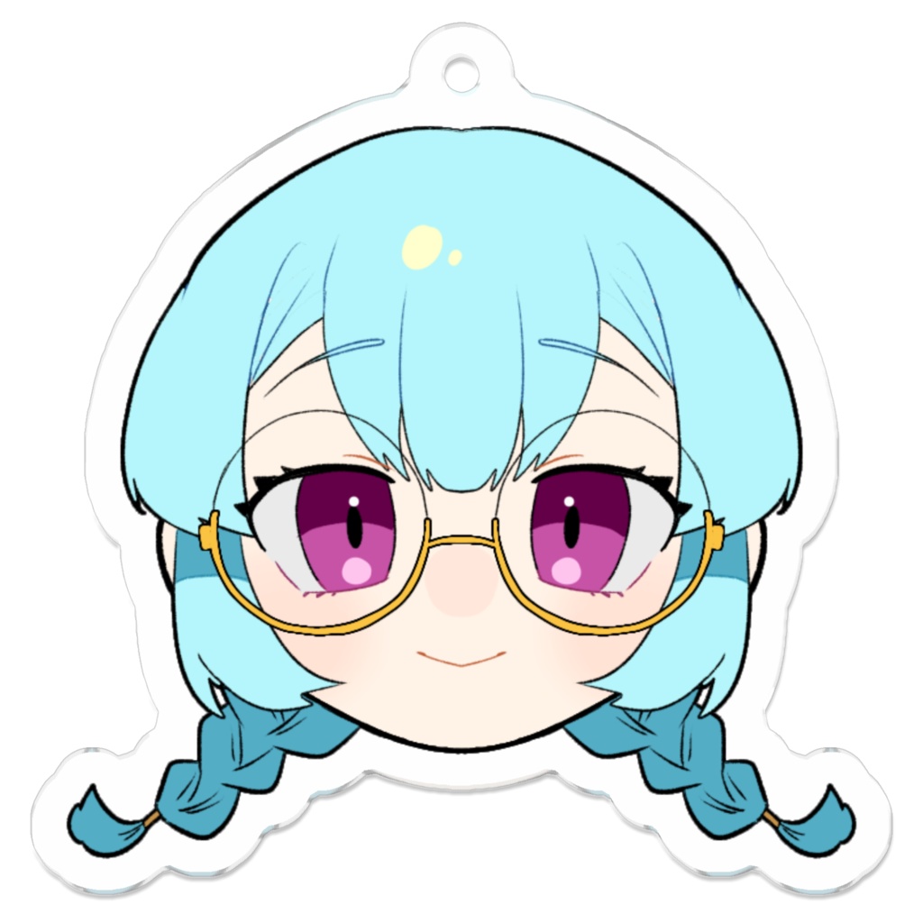 メガネ参謀フェイスキーホルダー(全6種)