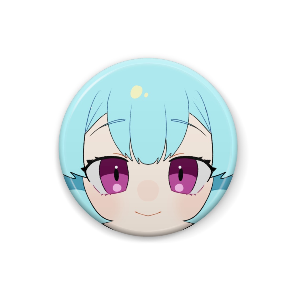 フェイス缶バッジ(全2種)