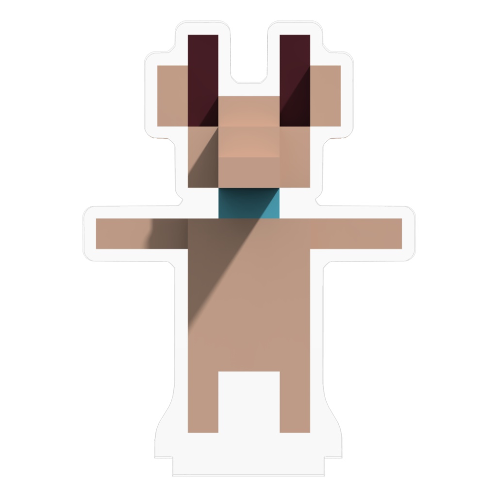 Voxel Kapra アクリルフィギュア