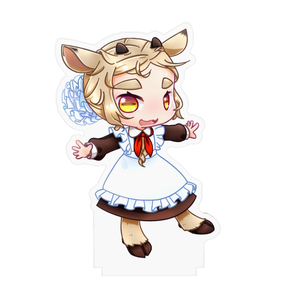 Vtuber風見カプラ ソビエト学生服版 アクリルフィギュア