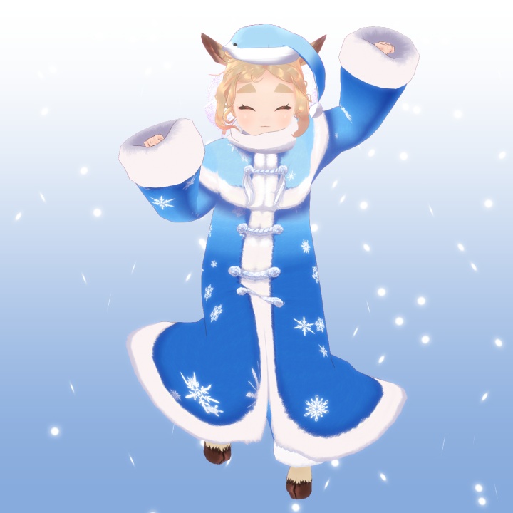 スニェグーラチカ・ジェットマロース衣装 #VRoid