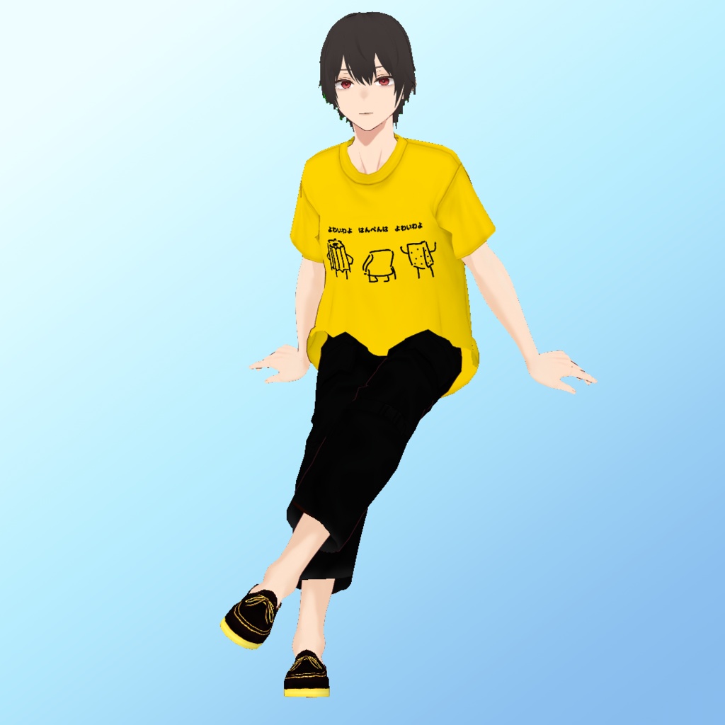 【Vroid正式版対応】デッキシューズ deck shoese【#Vroid】