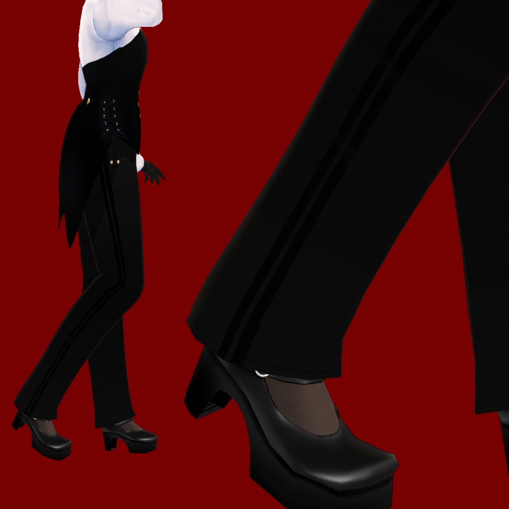 【Vroid正式版対応】バニースーツ ビスチェスタイル Bunny suit bustier style カスタムアイテム対応 【#Vroid】