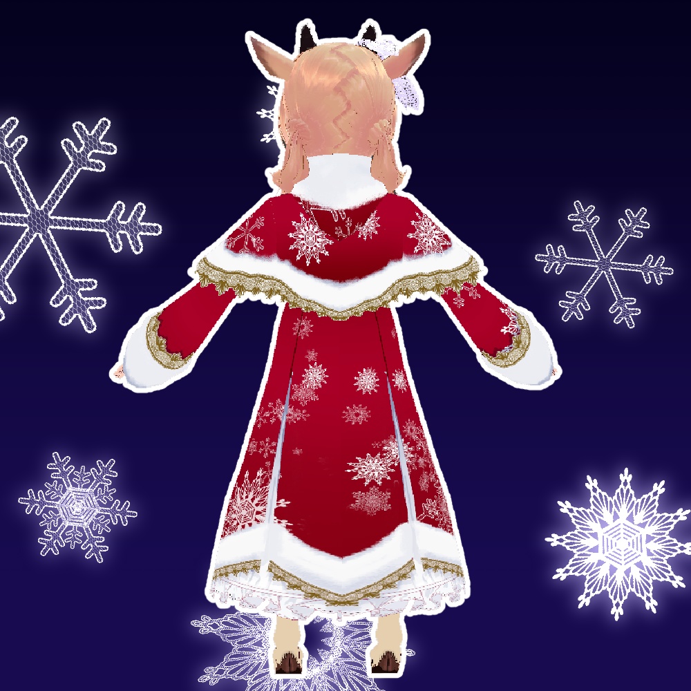 スニェグーラチカ・ジェットマロース衣装 2021年版 #VRoid #風見商店