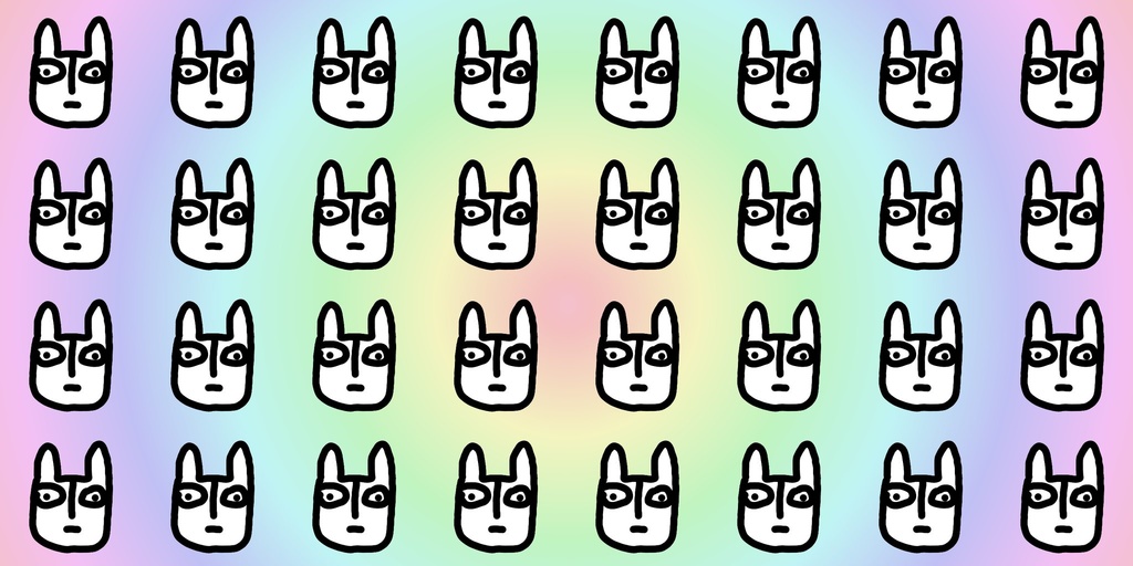 レインボーねこちゃん