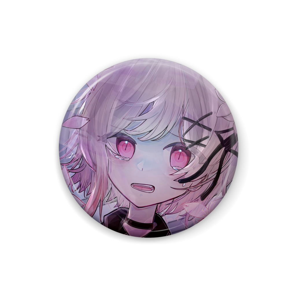 桜羽エマ　[魔法少女ノ魔女裁判] まのさば　缶バッジ
