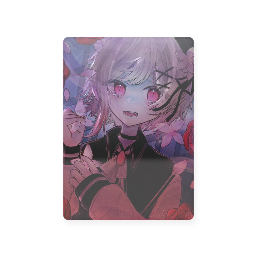 桜羽エマ　[魔法少女ノ魔女裁判] まのさば　トレカ　プラスチックカード