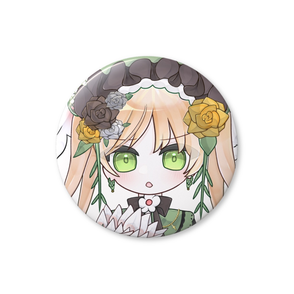 遠野ハンナ　[魔法少女ノ魔女裁判] まのさば　缶バッジ