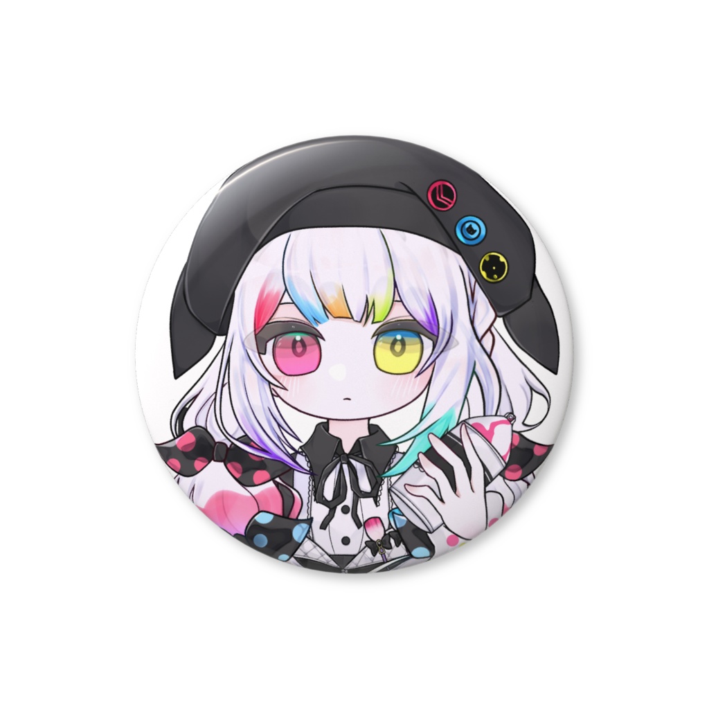 城ケ崎ノア　[魔法少女ノ魔女裁判] まのさば　缶バッジ