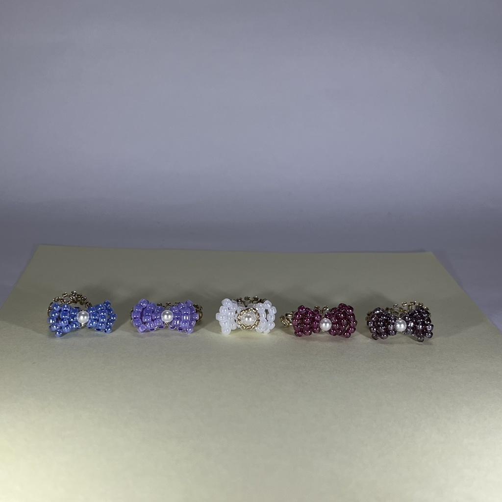 刀剣男士イメージビーズリング(リボン)