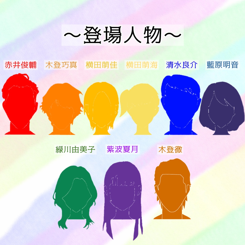 「闇夜に去りし虹のカケラ」マーダーミステリー