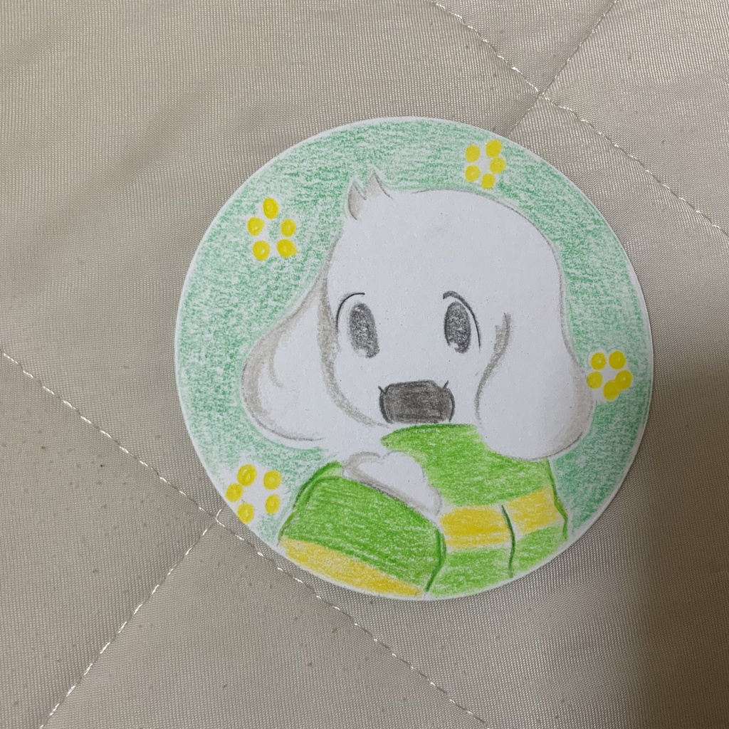 【UNDERTALE】コースター 原画