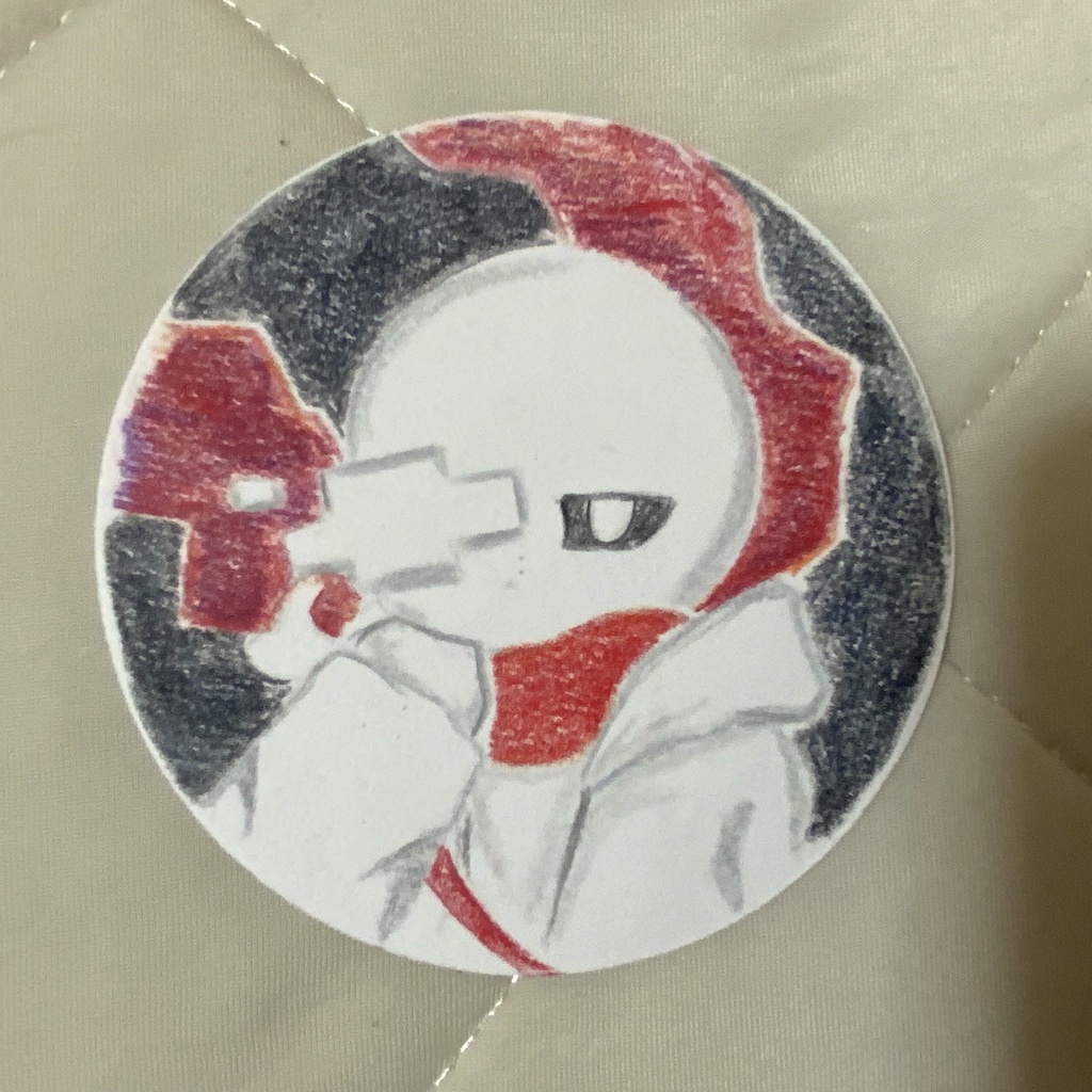 【AU】コースター 原画 コアフリ・アフテ・インク・エラー・フレッシュ