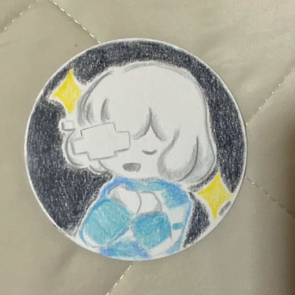 【AU】コースター 原画 コアフリ・アフテ・インク・エラー・フレッシュ