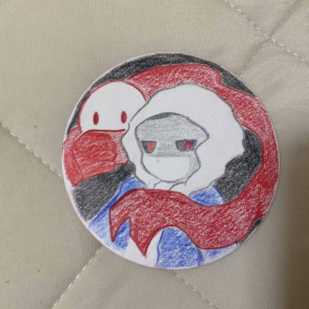 【AU】コースター 原画 ドリーム・マダー・キラー・ホラー