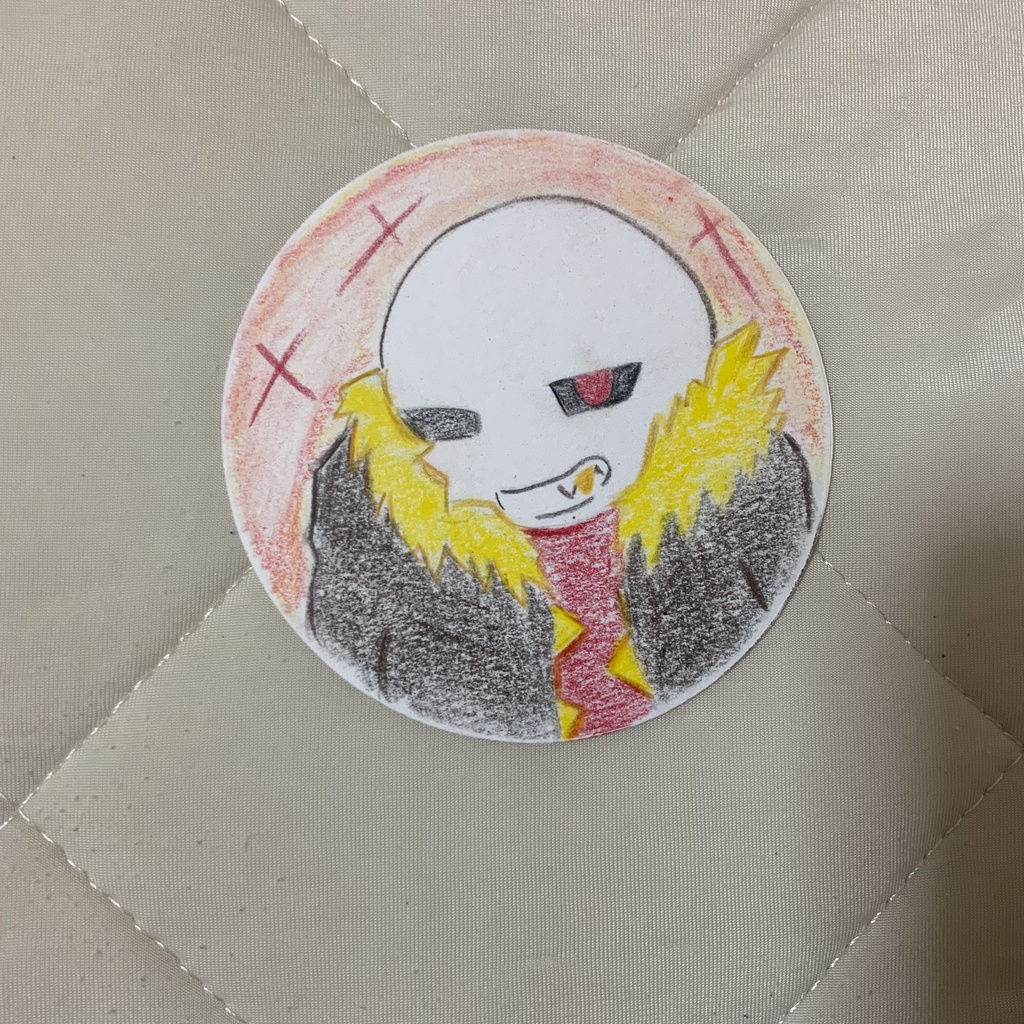 【AU】コースター 原画 underfell・fellswapgold