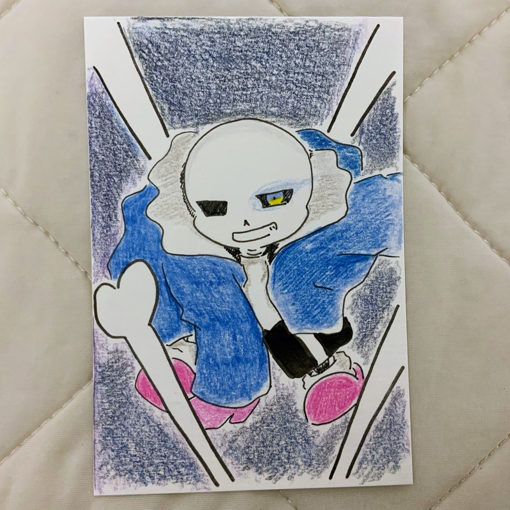 【UT/AU】ポストカード 原画