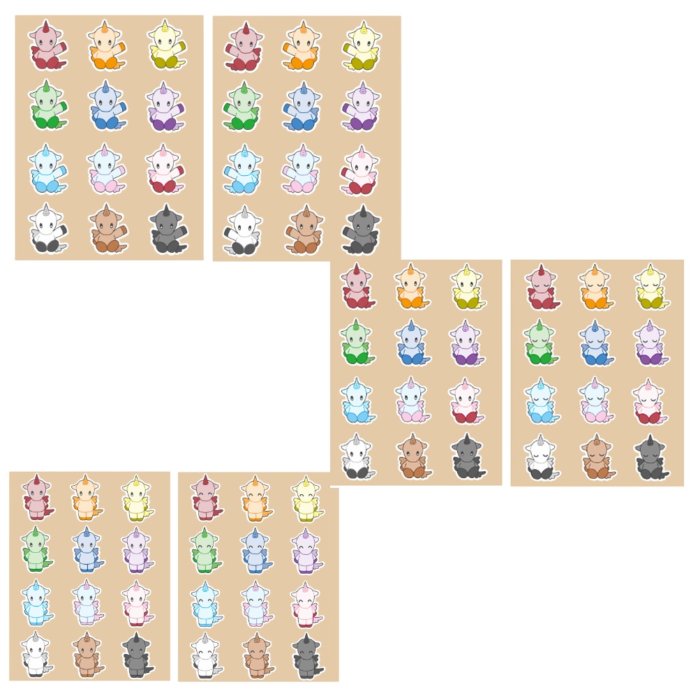 ペガサス　シートシール